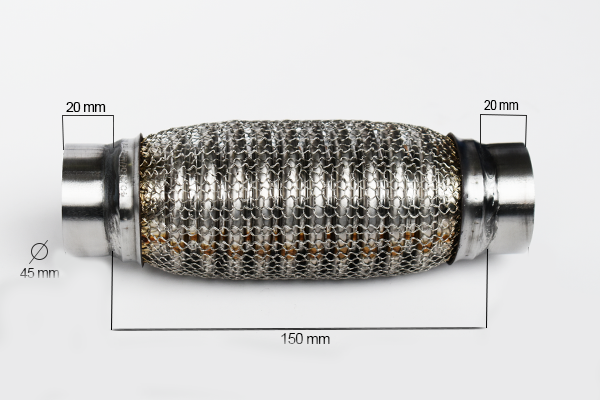 RACORD FLEXIBIL SOFT FLEX (C) 45X150 MM Cod producator: 33757