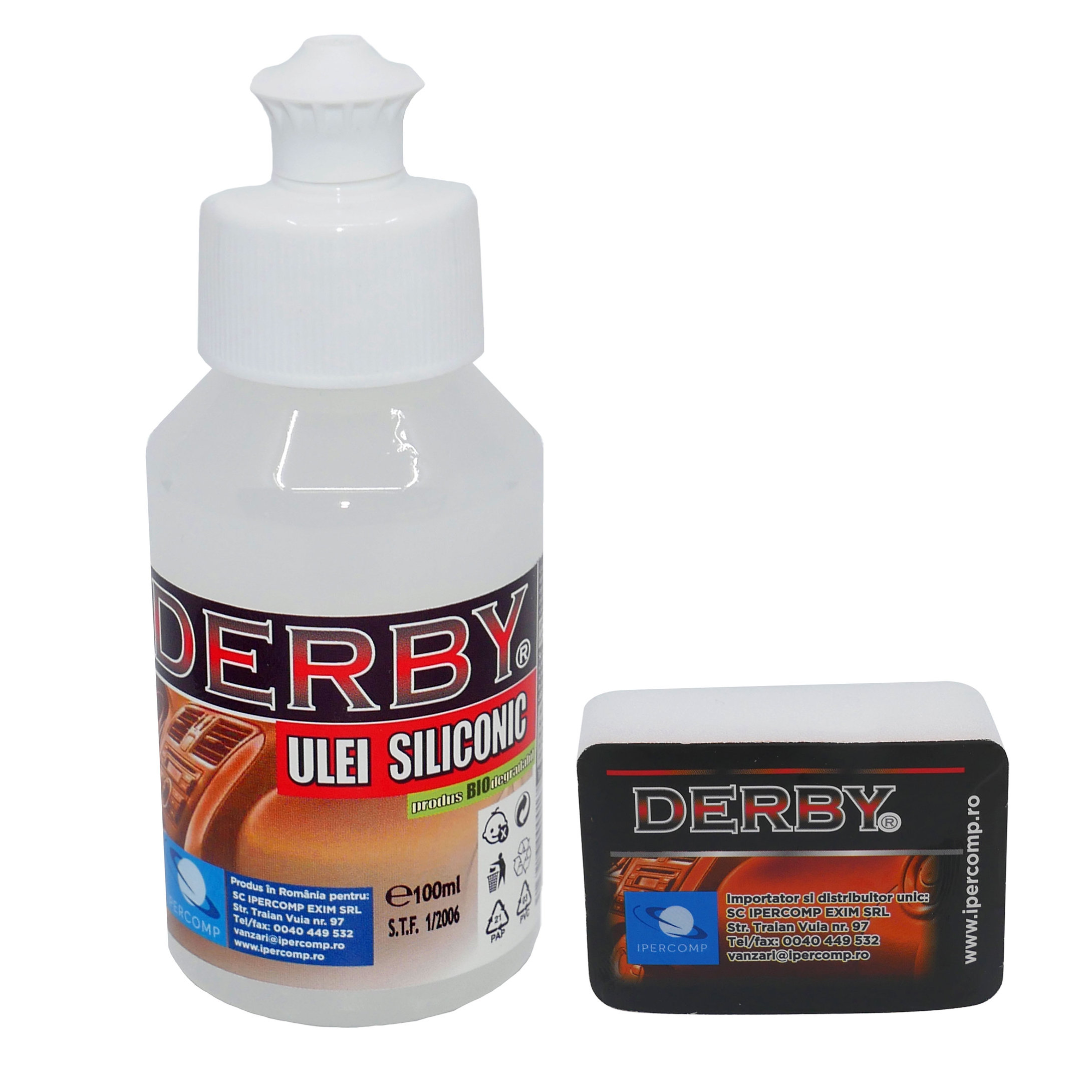 Ulei siliconic alb parfumat 100ml cu burete