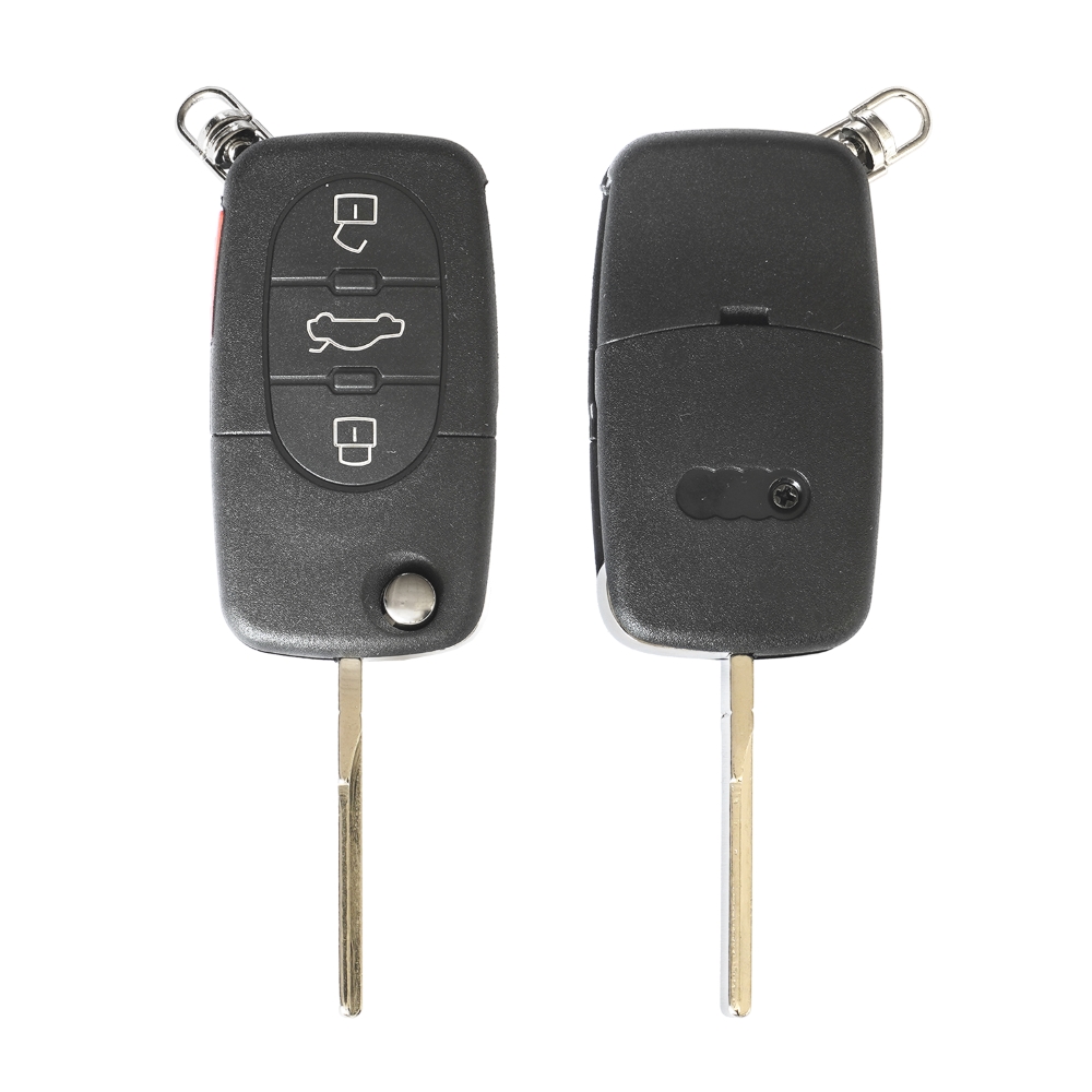 CARCASA CHEIE CONTACT PENTRU AUDI A3 / A6 / A8, 3+1 BUTOANE, CU CHEIE 54139