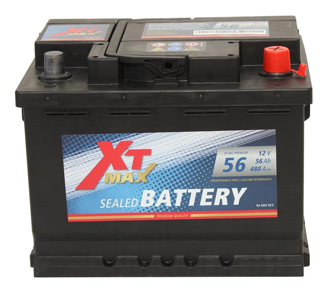 Baterii autoturisme XT Max (12V) 56Ah 480A – XT BAT PREMIUM 56