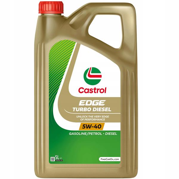 ULEI CASTROL EDGE TURBO DIESEL 5W40 – 5L