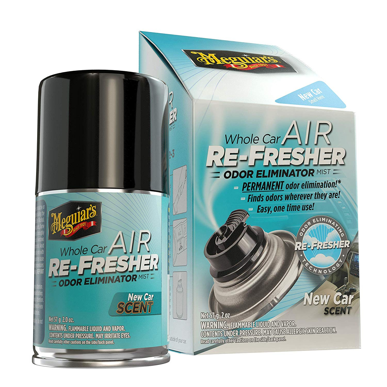 Spray Curatare Aer Conditionat Meguiars Air Re-Fresher New Car Scent G16402EU